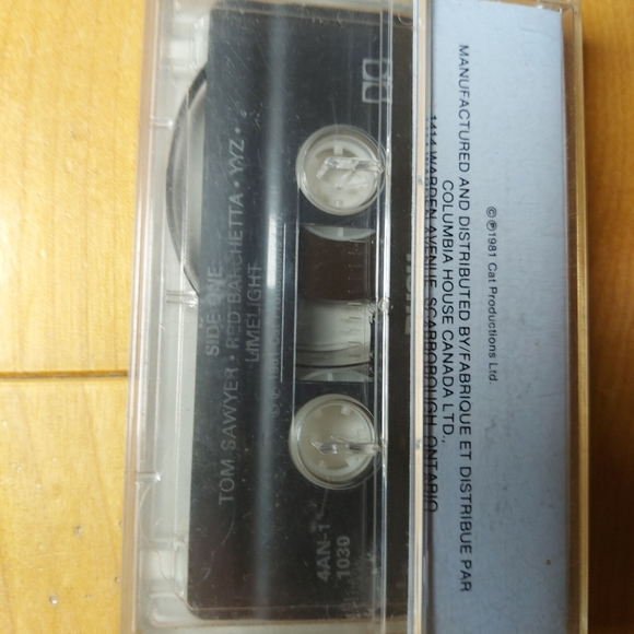 RUSH | 'moving picture' cassette tape - Picture 2 of 4